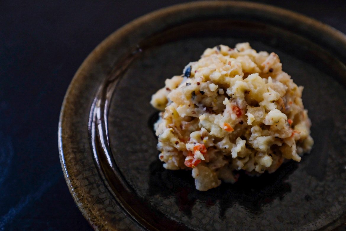 ［しもつかれレシピ］しもつかれポテサラ