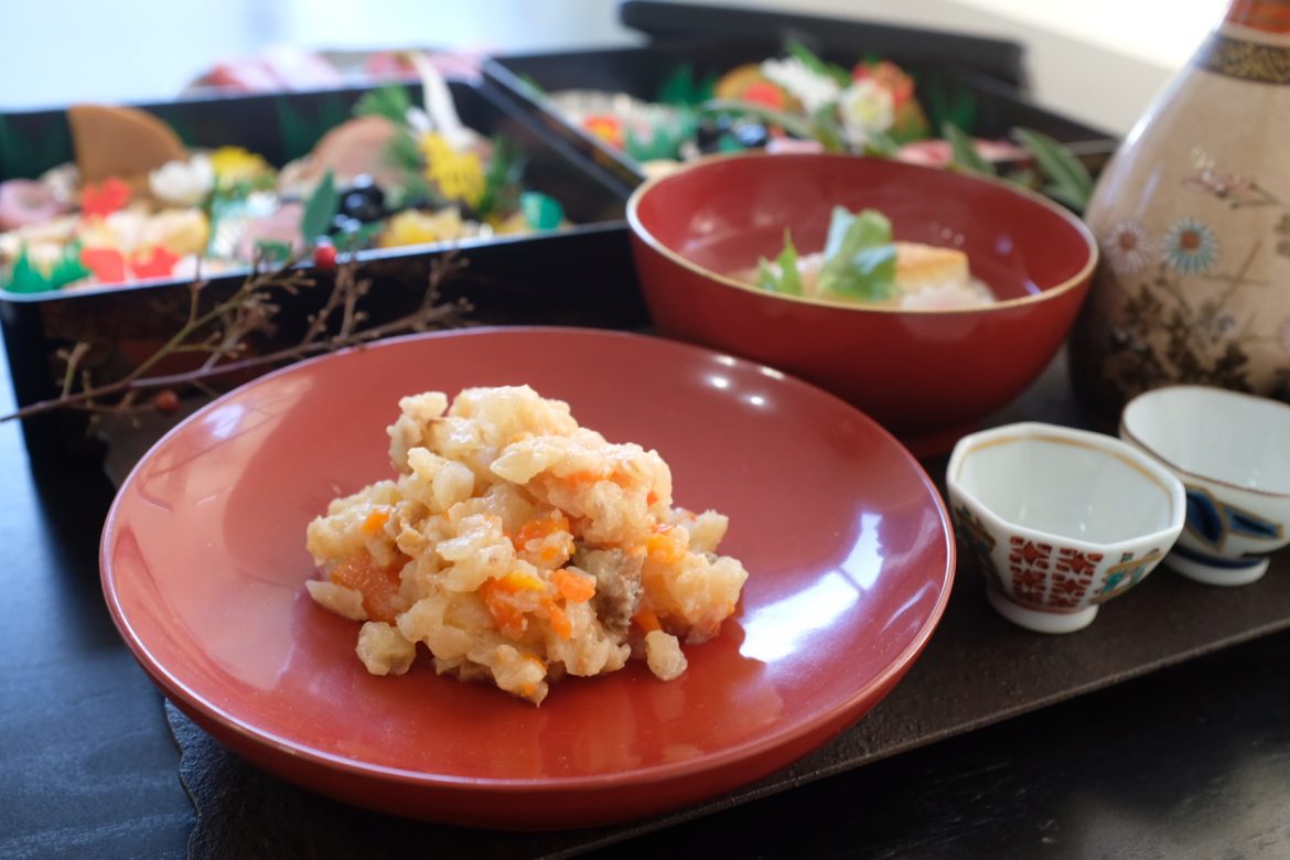 【しもつかレシピ】しもつかれおせち