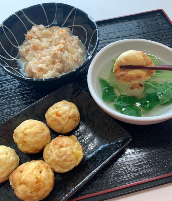 巻寿司大使の川井ゆかりさん考案「しもつかれ焼き」