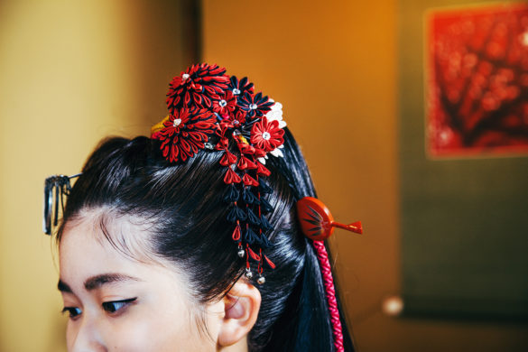 つまみ細工_シモツカレヤンキーコラボ作品